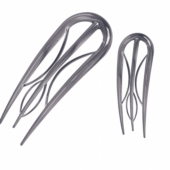 PLANTORA 2026 New French Hair Pin for Women,U-Shaped French Pin Flat Hair Clips for Women,French Hair Pins Strong Hold Hair Accessories for Buns,Twist Hair Pin for Thick Hair,Hair Fork Hair Sticks