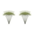 thumbnail image 2 of Billuyoard 10 Piezas de Flores Artificiales Gypsophila Ramo Decoración del Hogar Blanco 2Conjunto, 2 of 6