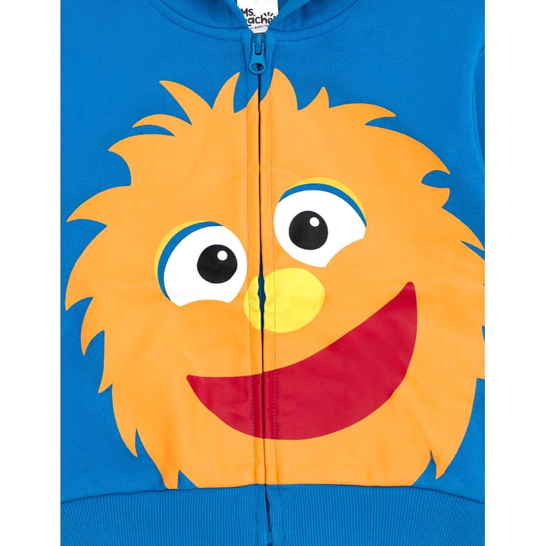 Ms. Rachel Fleece Zip-Up Hoodie, Royal Blue photo 6