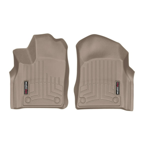 WeatherTech Custom Fit FloorLiners compatible with Durango, Grand Cherokee - 1st Row (Driver & Passenger), Tan