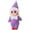 Purple, variant on 6PCS Christmas Plush Elf Doll, Christmas Novelty Toys Elf Doll Accessories Christmas Stocking Stuffer for Christmas Holiday New Year Decoration Gift