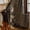 Black, variant on Boho Lace Curtains 63 Inch -Vintage Victorian Sheer Panel Drape Floral Pattern & Tassel Light Filtering Privacy for Bedroom Dining Living Room,Black Gothic Halloween Decor,2 Panels,W52 x 63L