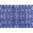 thumbnail image 1 of Ahgly Company Indoor Rectangle Abstract Blue Modern Area Rugs, 5' x 8', 1 of 4