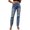 Blue, variant on Vedolay Casual Pants Women Women's High Waist Seamed Skinny Jeans Blue,XL