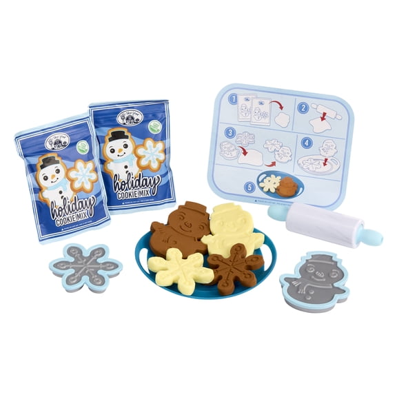 Little Tikes Creative Chefs Holiday Cookies Kit, with Make-It Mix Play Sand, Ages 3