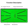thumbnail image 2 of Guardoinrt Hitting Practice Mat For Golf Training Suitable For Everyone And Anti-Slip Swing Detection Batting, 2 of 6