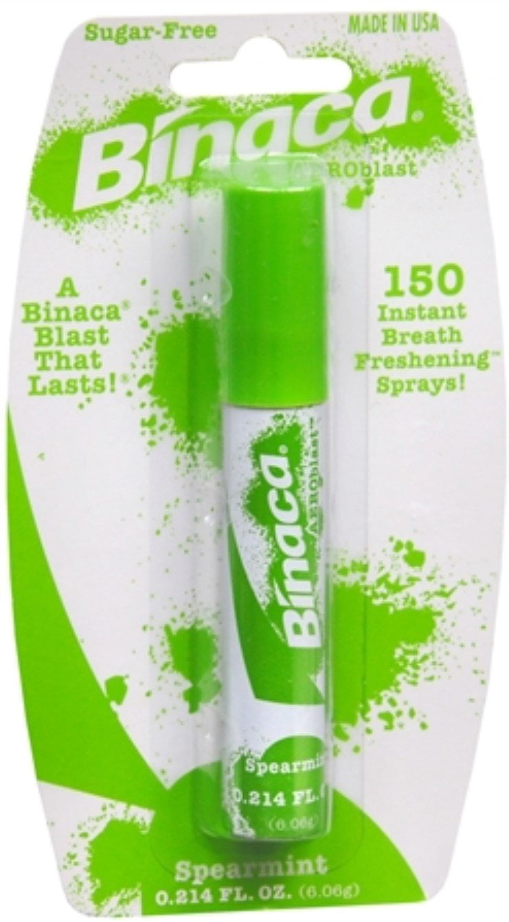 Binaca Breath Spray, Spearmint 0.2 oz