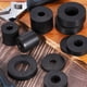 thumbnail image 4 of Uxcell 4Pack 1-5/8" OD x 1/2" ID x 3/8" Thickness Rubber Washers Round Rubber Spacer, 4 of 6