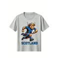 thumbnail image 4 of Kids Tees Scotland Print Short Sleeve Sporty Graphic Beach Clothes for Boy Size 7-8T, 4 of 4