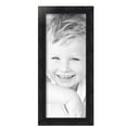 thumbnail image 2 of ArtToFrames 8" x 20" Distressed Black Picture Frame, 8x20 inch Black Wood Poster Frame (WOM-4592), 4 Pack, 2 of 7