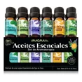 thumbnail image 1 of MAGMALIFE Aceites Esenciales 100% Puros Naturales, 6 Botellas con Esencias para  Humidificador, Perfecto para Aromaterapia, Set con Distintos Aromas de 10 ml Cada Uno Best Trading SE6ESE, 1 of 7