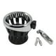 thumbnail image 1 of Motorcycle Handlebar Drink Cup Holder for Honda GL1800 Goldwing for Softail Electra Silver, 1 of 5