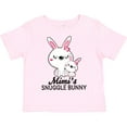 thumbnail image 3 of Inktastic Mimis Snuggle Bunny Easter Girls Toddler T-Shirt, 3 of 5
