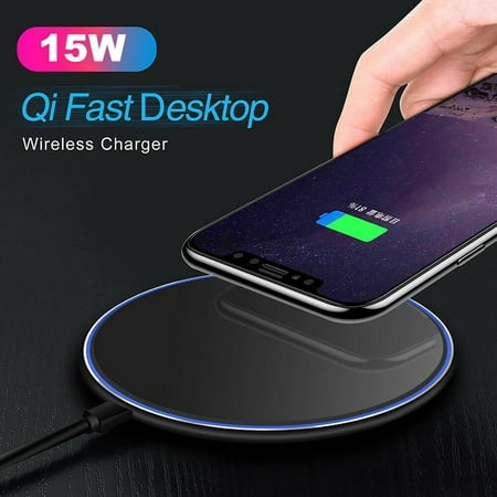 15/10W Universal Phone QI Pad Qi for IPhone XS MAX /XS /X / XR/8 /8 Plus and More Qi-standard Smartphones