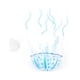 thumbnail image 2 of Acuario de silicona brillante medusas pecera flotador paisajismo ornamento decoración tamaño pequeño, azul, 2 of 12