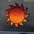 thumbnail image 4 of Sun Decal German Haze Print Sticker Vinyl Rear Window Car Truck Sun Solar Wall Water and Fade Resistant 4 Inches, 4 of 4