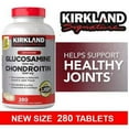 2 Pack KS Glucosamine HCI 1500mg & Chondroitin Sulfate 1200mg, 220