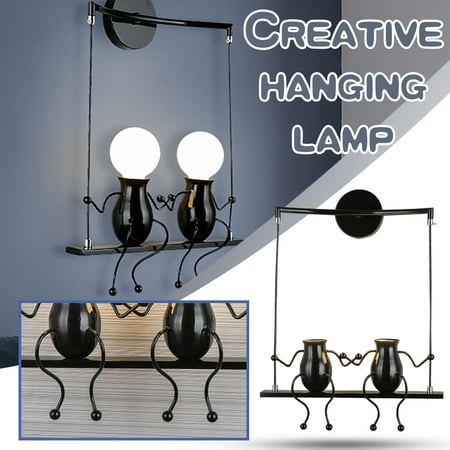 

Fjofpr Modern Living Room Bedroom Creative Bedside Wall Lamp Children Swing Wall Lampfor Home Decorations