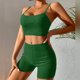 thumbnail image 4 of Trajes deportivos de Fitness para mujer, ropa de gimnasio de Color sólido, jersey de cintura elástica con cuello redondo FLhrweasw Nuevo, 4 of 9