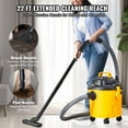 thumbnail image 4 of KFFKFF Wet/Dry Shop Vacuum 5 Gallon 6-HP with Accessories 2-in-1 Crevice Nozzle, 4 of 9