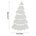 thumbnail image 3 of MXTPOV Christmas Tree Sewing Template,Christmas Tree Sewing Patterns and Templates, Handmade Christmas Tree Quilting Set, Fabric DIY Christmas Gifts, 3 of 5