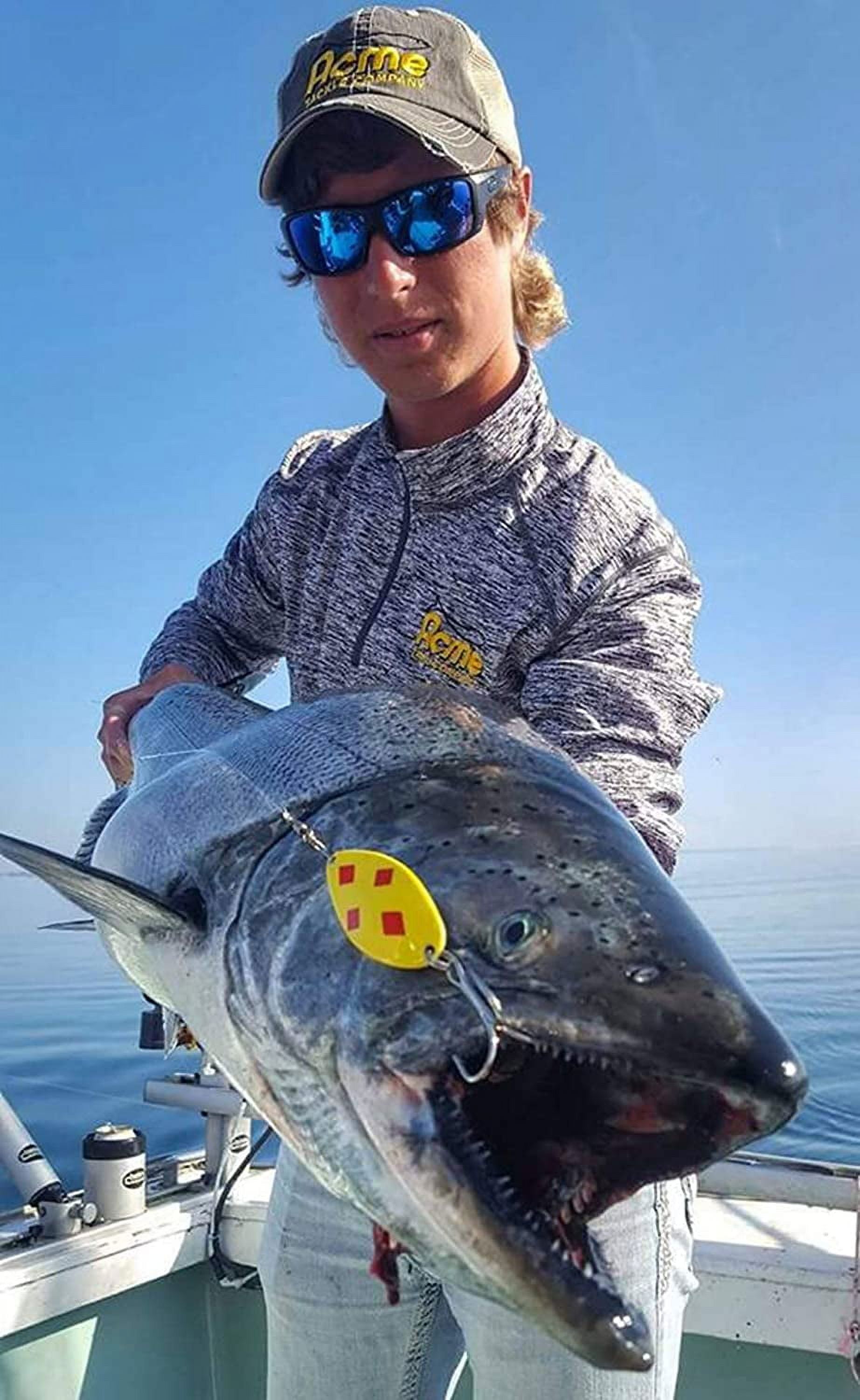 Acme Tackle Little Cleo Spoon 1/8oz Fire Tiger