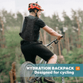 thumbnail image 4 of Mochila - Paquete de agua ligero para correr, caminar, andar en bicicleta, festivales, raves, 4 of 5