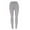 Grey, variant on Women's High Waist Solid Color Yoga Leggings Activewear Fitness Training Pants