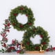 thumbnail image 1 of Ganfancp Guirnalda de Navidad Imitación Pinos Aguja Guirnalda de Frutos Rojos Navidad Salón Pared Colgante Decoraciones Liquidación 1* Guirnalda, 1 of 6
