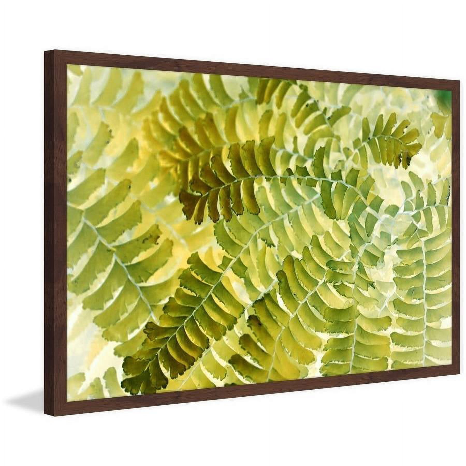 "Fern Fantasy II" Framed Painting Print