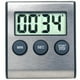 thumbnail image 2 of Temporizador de cocina con cuenta ascendente y descendente, temporizador de cocina digital con diseño moderno de LCD para alarma de pared de encimera de interior, 2 of 5