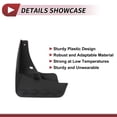 thumbnail image 4 of Unique Bargains 1 Set Mud Flaps Splash Guards for Volkswagen Tiguan Pro R-Line 2024 Front and Rear Mud Guards W/Mount Accessories, 4 of 6