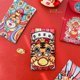 thumbnail image 5 of Paquete de tigre bordado rojo de año nuevo chino Regalo para niños Hongbao C Afortunado Sencillez, 5 of 5