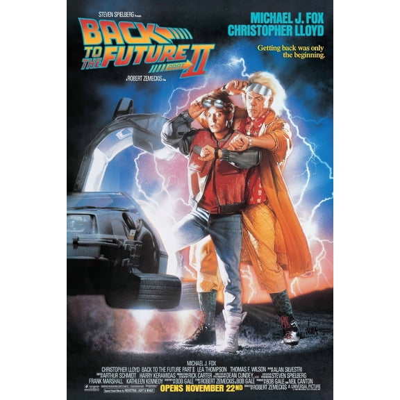 Back To The Future II - Movie Poster (Regular - Bttf Part 2) (Size 24" X 36")