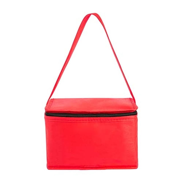 Lonchera interior metalizado con correa ajustable-Ziar rojo 20 x 12.5 x 14