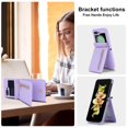 thumbnail image 5 of For Samsung Galaxy Z Flip 7 Fe 6 5 4 3 Phone Case Leather Cover Wallet Bag, 5 of 8