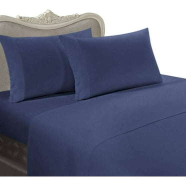 1000 Thread Count / 1000TC Sateen Weave Long Staple 100-Percent Ultra Soft Egyptian Cotton 4 PIECE Bed Sheet Set. Inlcudes 2 Pillow Cases (Deep Pocket)