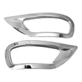 thumbnail image 1 of for Jeep Grand Cherokee 2011 2012 2013-2019 ABS Chrome Rear Reflector Fog Light Lamp Cover Trim Beze, 1 of 5