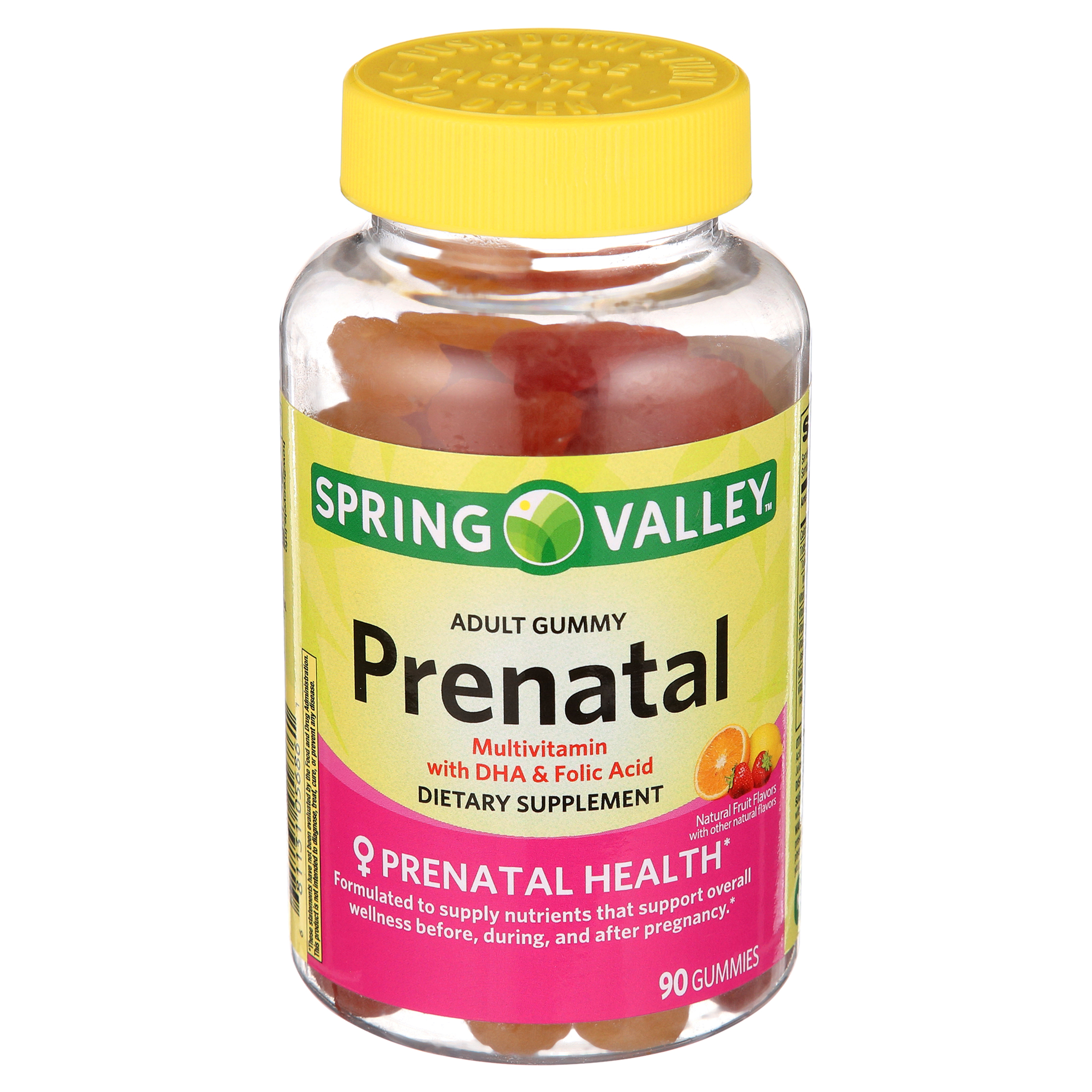 Spring Valley Prenatal Multivitamin Gummies with DHA and Folic Acid, 90 Count - image 5 of 7