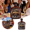 thumbnail image 1 of 250 Marine Corps Anniversary Whiskey Bottle , 250 Anniversary Whiskey Bottle, America 250th Anniversary We The People Heritage Whiskey Bottle, for Liquor Scotch Bourbon or Wine, 1 of 7