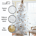 thumbnail image 4 of Árbol Pino de Navidad Artificial,Pino Navideño , Blanco, Abeto, Incluye Soporte, 1.90 m Frondoso, 4 of 6