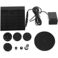 thumbnail image 1 of BRIGHTFUFU Solar Powered Fountain Pump Kit For Garden Bath Flow Rate With Heads For Various Water Patterns, 1 of 8