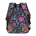 thumbnail image 4 of Easygdp Floral Mochila Ergonómica Versátil para Laptop - Múltiples Bolsillos, Correas Ajustables, Unisex para Escuela, Viajes y Actividades al Aire Libre-One Size, 4 of 5