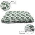 thumbnail image 3 of Gingko Pet Bed, Mother Nature Ginkgo Biloba Tree Leaves Homeopathic Therapy Foliage Pattern, Resistant Pad for Dogs and Cats Cushion with Removable Cover, 24" x 39", Green and White, by Ambesonne, 3 of 4