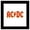 Black Framed Version, variant on Gallery Pops AC/DC - Band Logo Wall Art