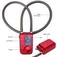 thumbnail image 3 of Bluetooth Bike Lock Alarm 110dB Universal Security Smart Bike Alarm Lock System Anti-Theft Vibration Alarm for Bicycle Motorcycle Door Gate Lock, APP Control, 3 of 5