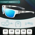 thumbnail image 3 of Sunier Sports Polarized Sunglasses for Cycling Driving Fishing 100% UV Protection, 3 of 6