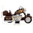 thumbnail image 2 of FRCOLOR Vintage Motorcycle Model Resin Motorcycle Sculpture Art Motorbike Decorative Handicraft, 2 of 8