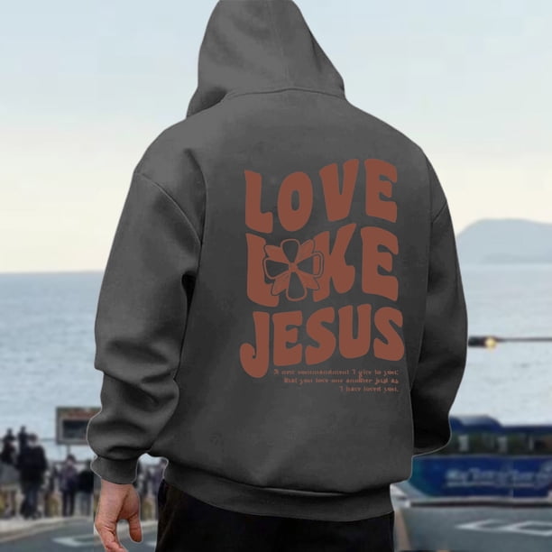 WILLBEST Sudaderas En Pareja Sudaderas con Capucha y Sudaderas para Hombre Sudadera con Capucha Informal Holgada con Estampado De Letras para Uso Diario Otoño Invierno Ropa De Calle Cómoda Grande