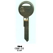 JMA CHR-12E Key blank for Chrysler Y149 (50-Pack)
